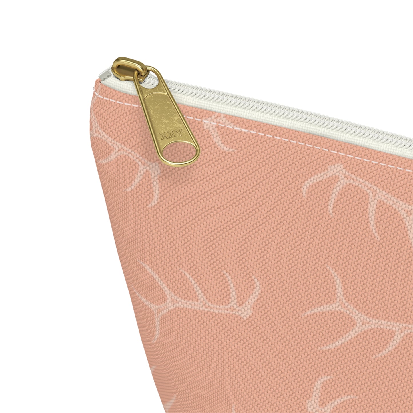 Elk Shed Pencil Pouch in Peachy Pink