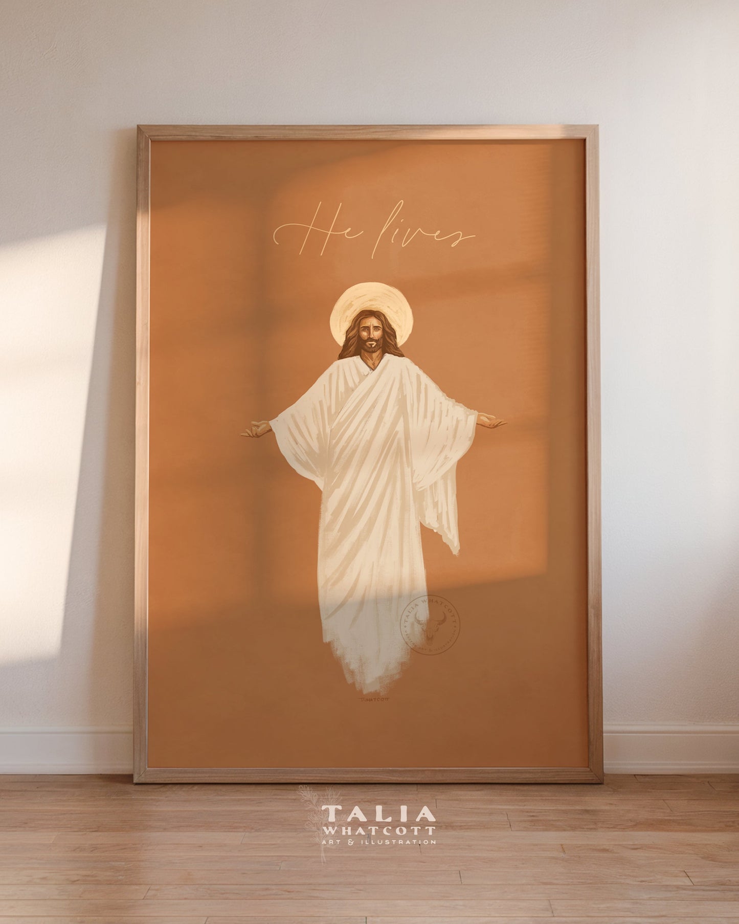 "He Lives" Premium Matte Paper Art Print