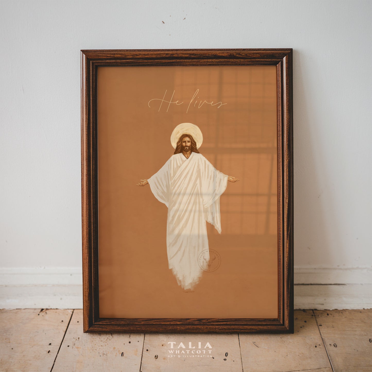 "He Lives" Premium Matte Paper Art Print