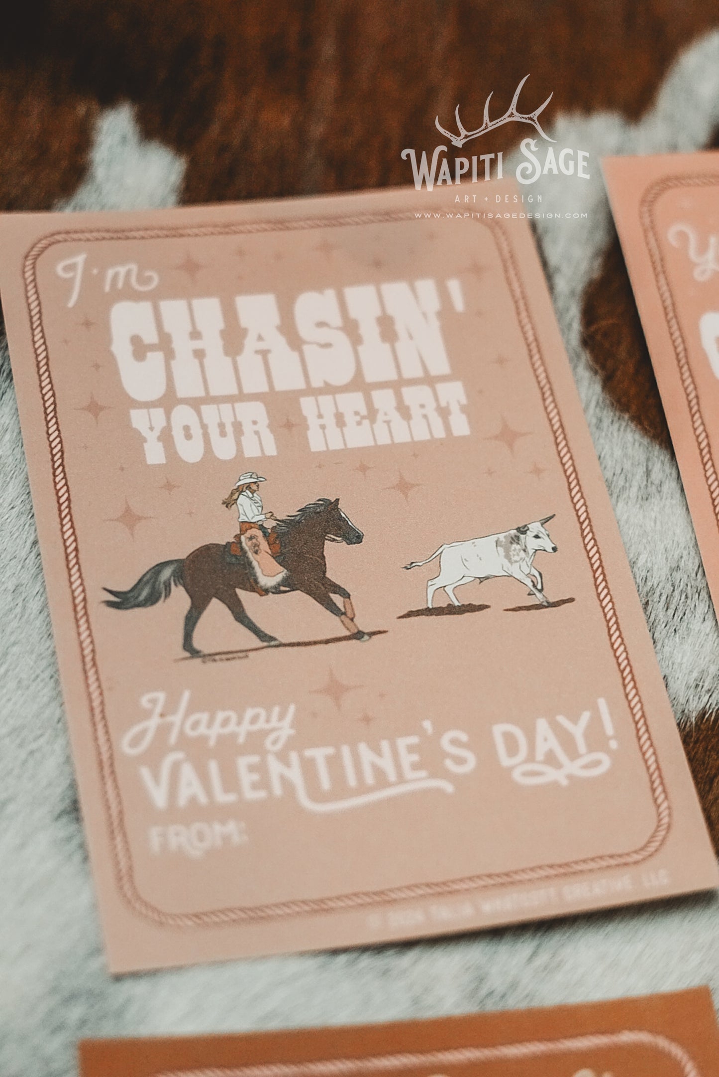 Rodeo Queen Valentine Cards Digital Printable