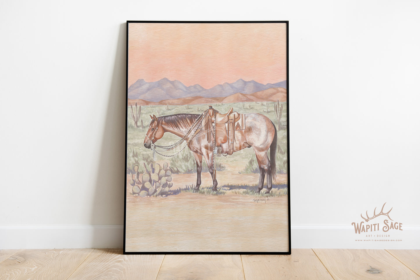 "Roanie" Premium Matte Paper Art Print