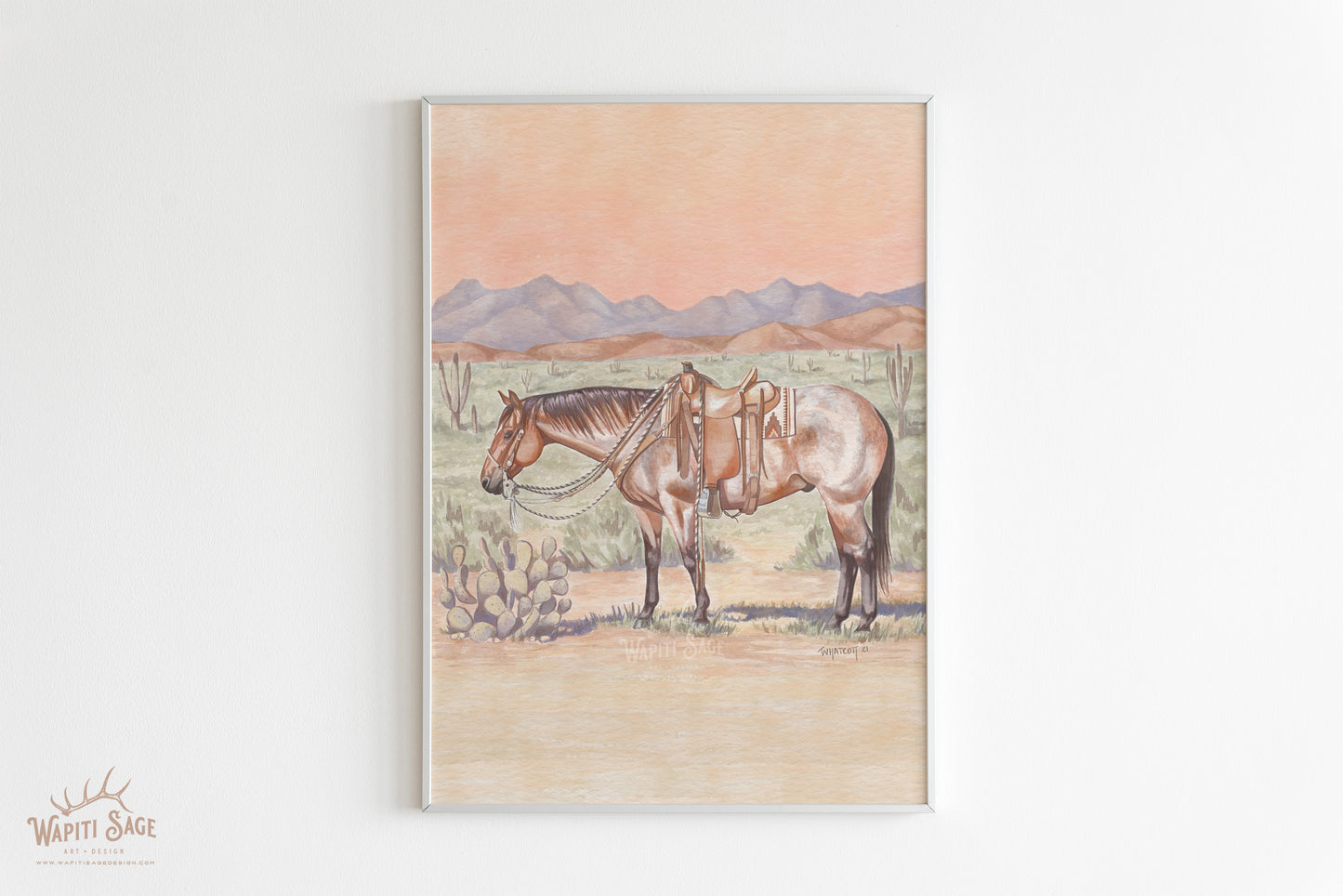 "Roanie" Premium Matte Paper Art Print