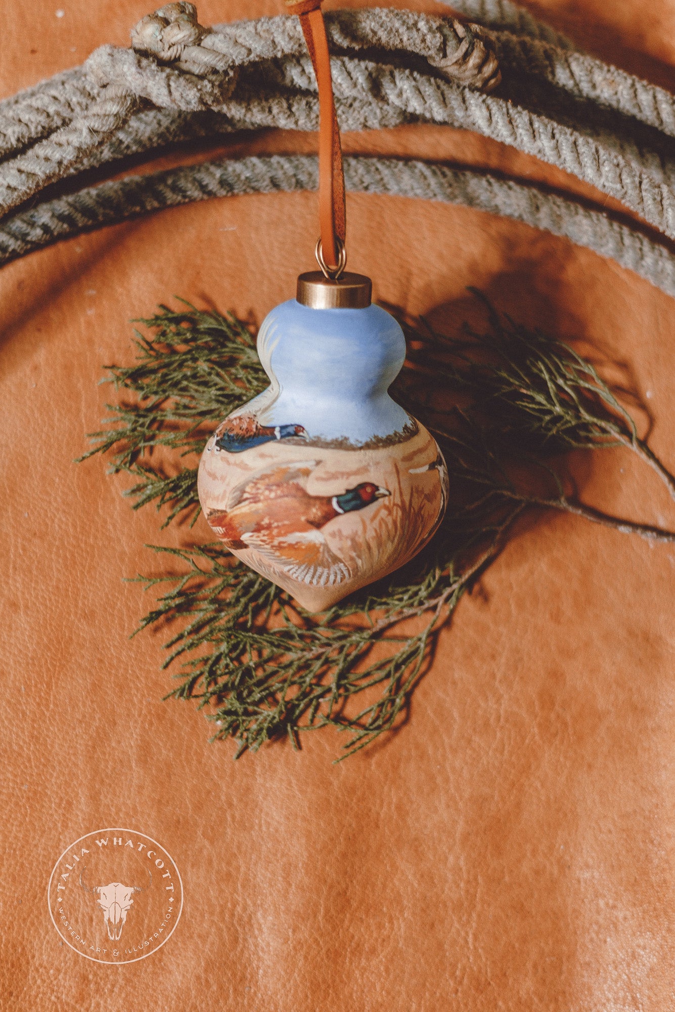German Shorthaired Pointer Ceramic Ornament