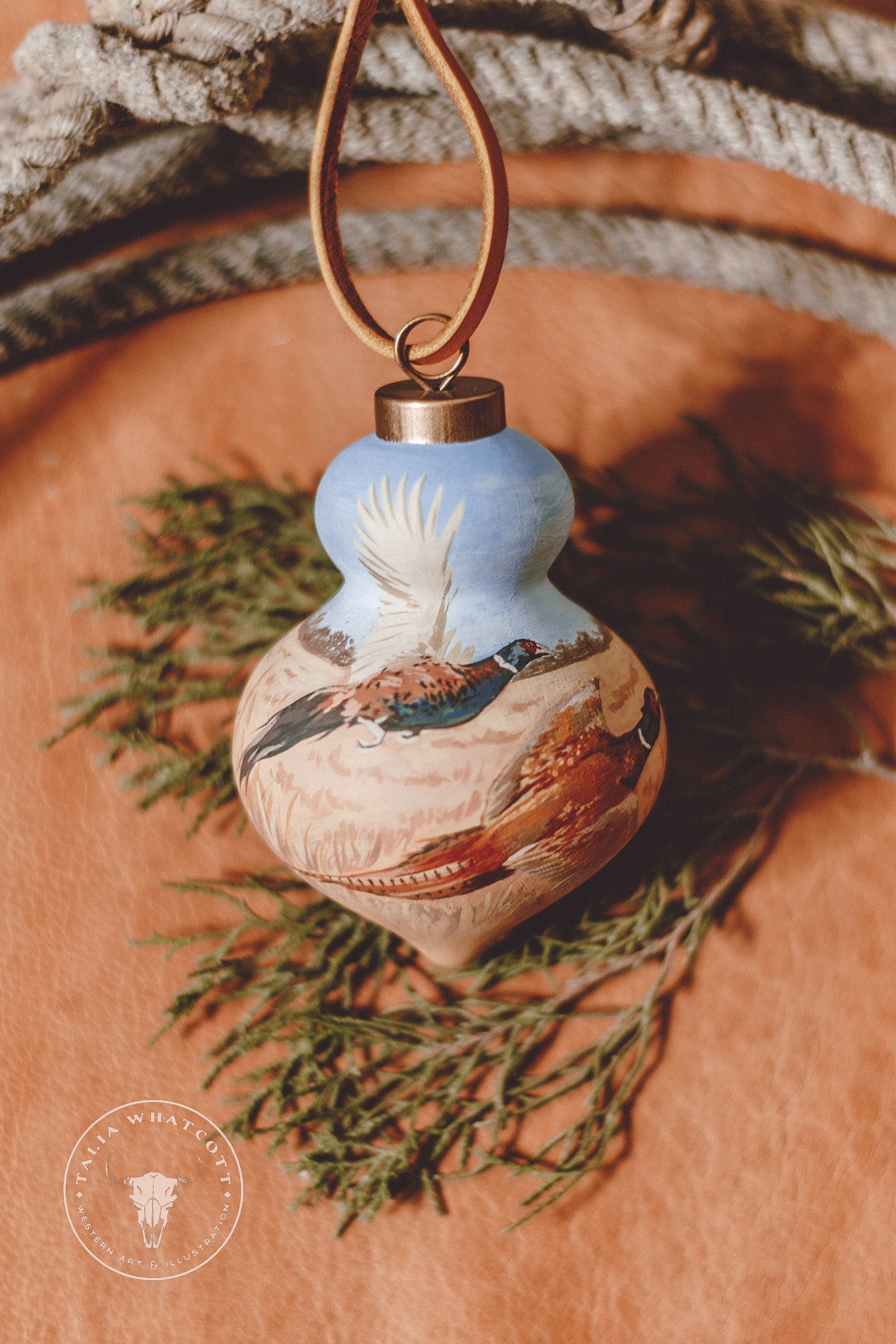 German Shorthaired Pointer Ceramic Ornament