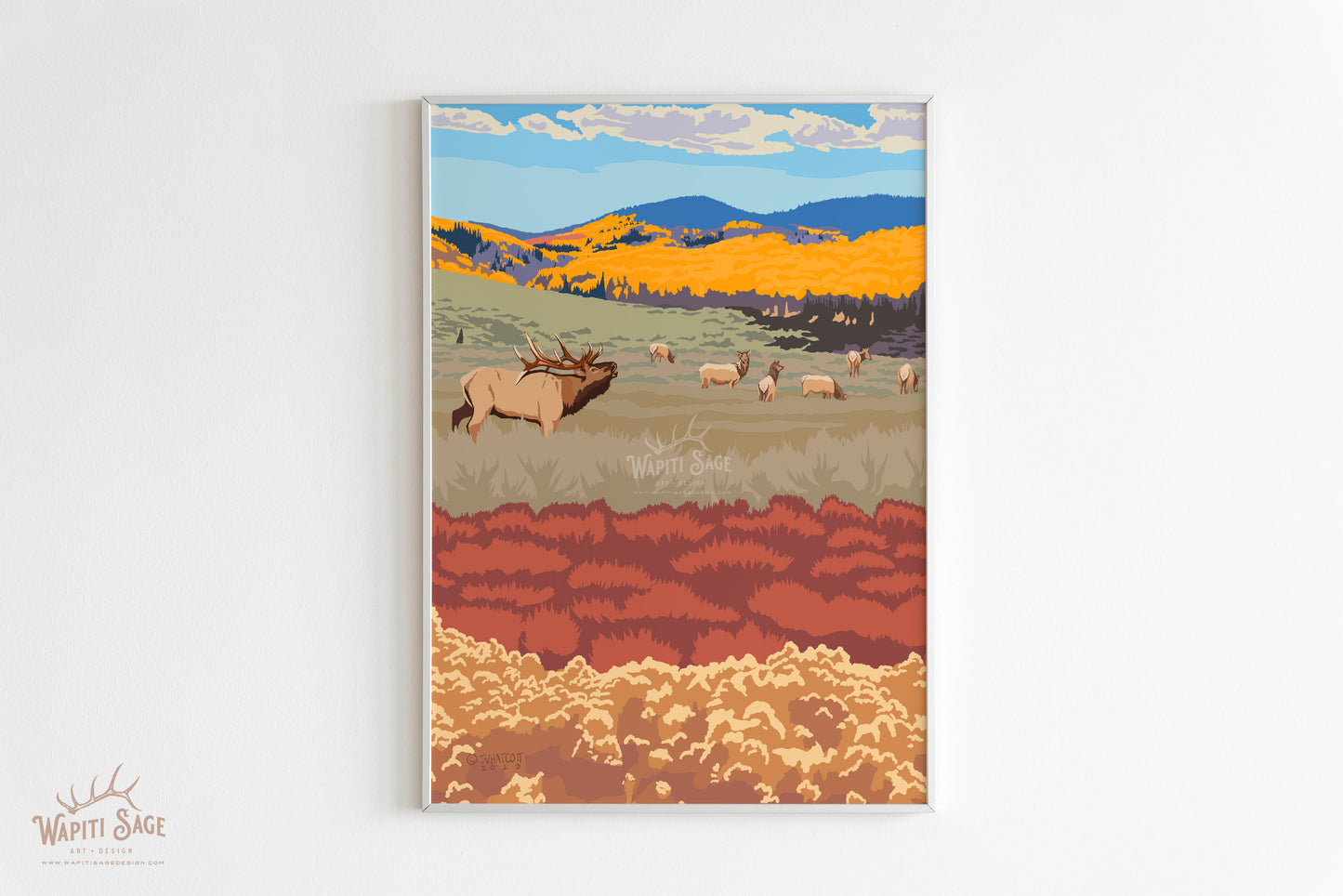 "Autumn Glory" Premium Matte Paper Art Print