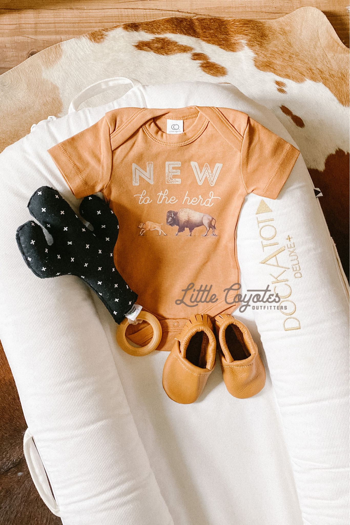 The "Chandler" Stuffed Rattle Teether