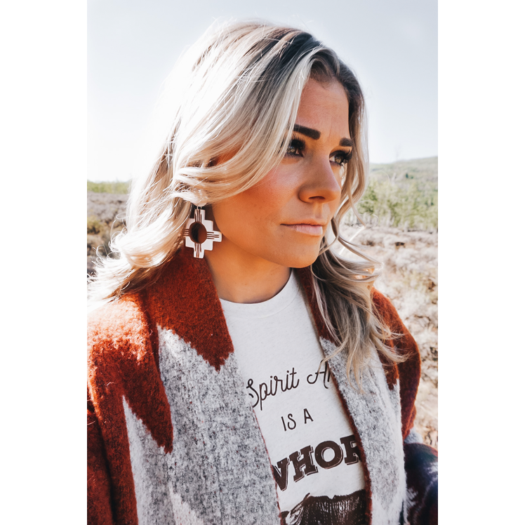 “Danza del Sol” Clay Earrings