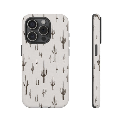 Vintage Saguaro Tough Smart Phone Case