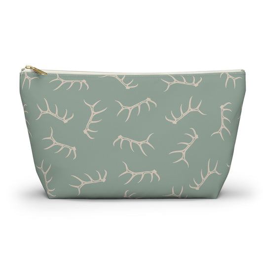 Elk Shed Pencil Pouch in Denim