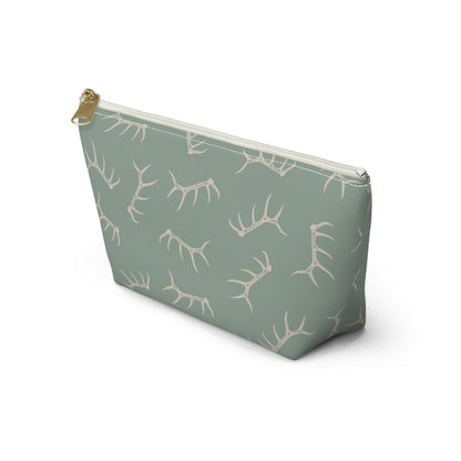 Elk Shed Pencil Pouch in Denim