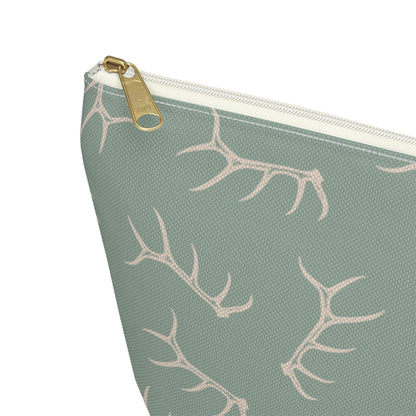 Elk Shed Pencil Pouch in Denim