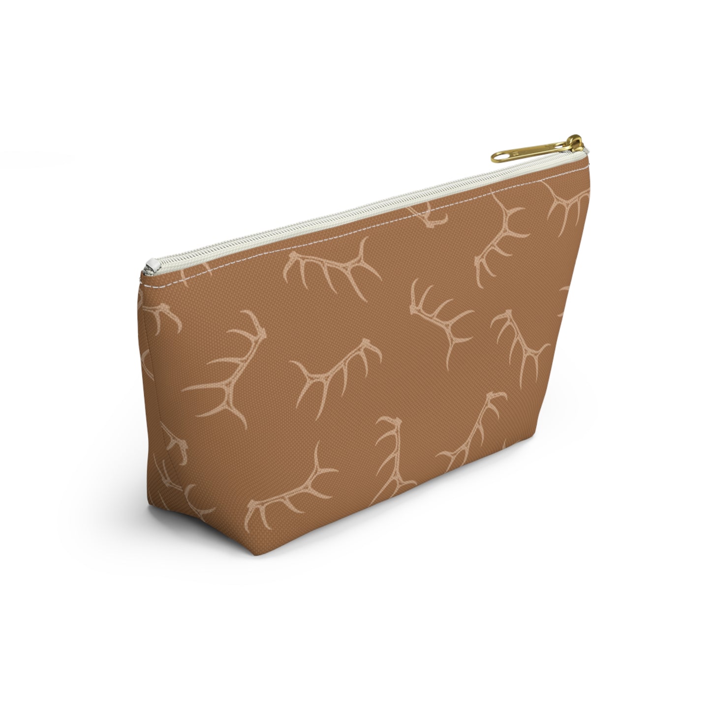 Elk Shed Pencil Pouch in Saddle
