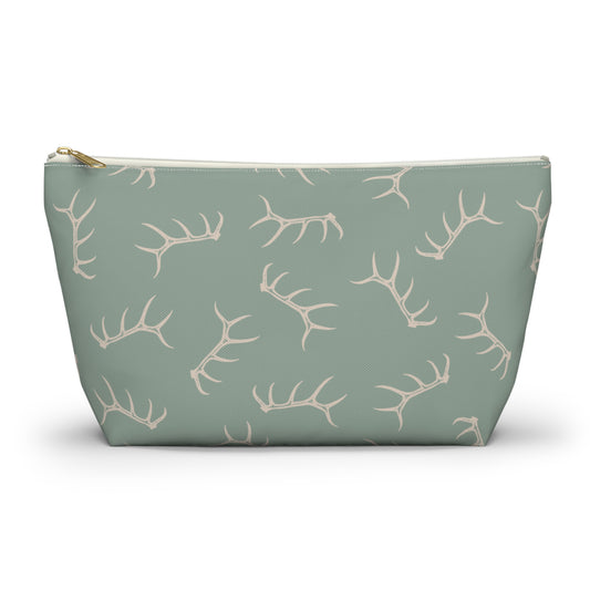 Elk Shed Pencil Pouch in Denim