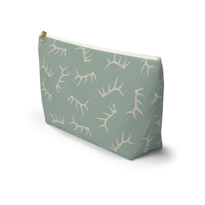 Elk Shed Pencil Pouch in Denim