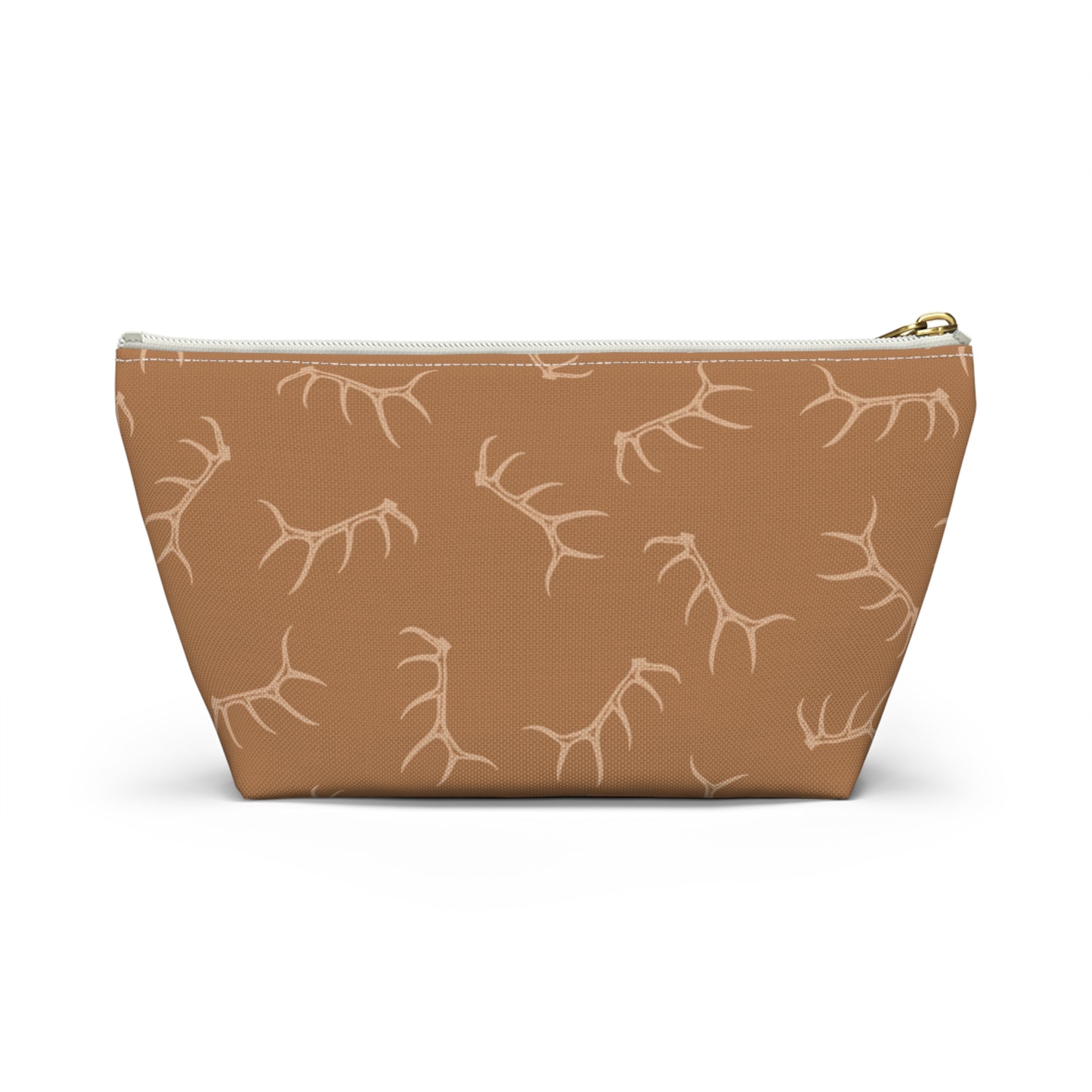 Elk Shed Pencil Pouch in Saddle