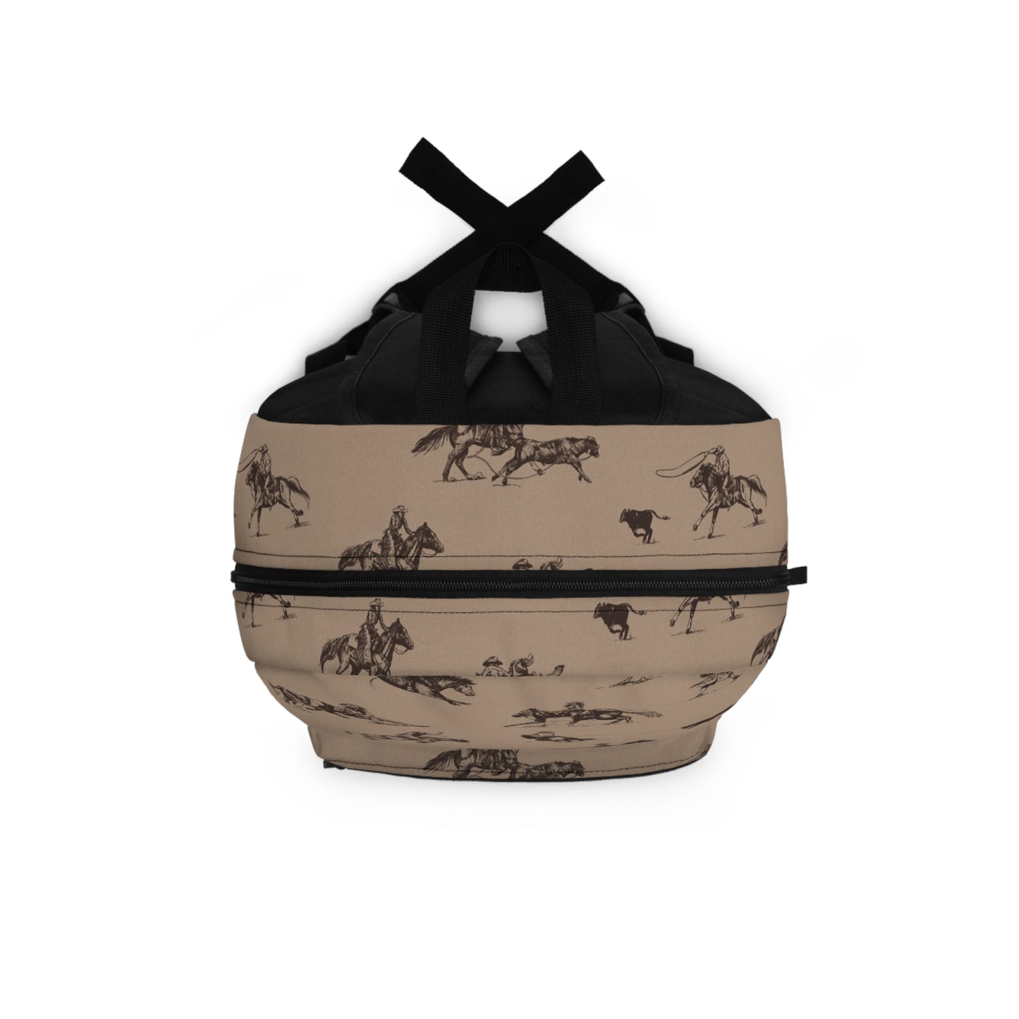"Take Me to the Rodeo" Backpack in Tan