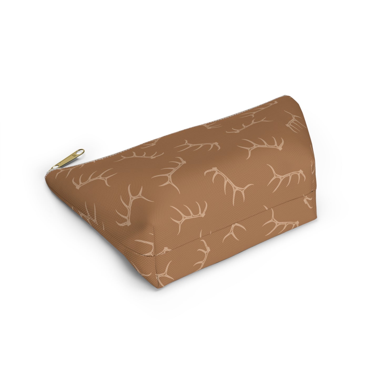 Elk Shed Pencil Pouch in Saddle