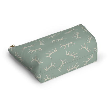 Elk Shed Pencil Pouch in Denim