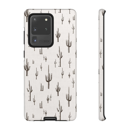 Vintage Saguaro Tough Smart Phone Case