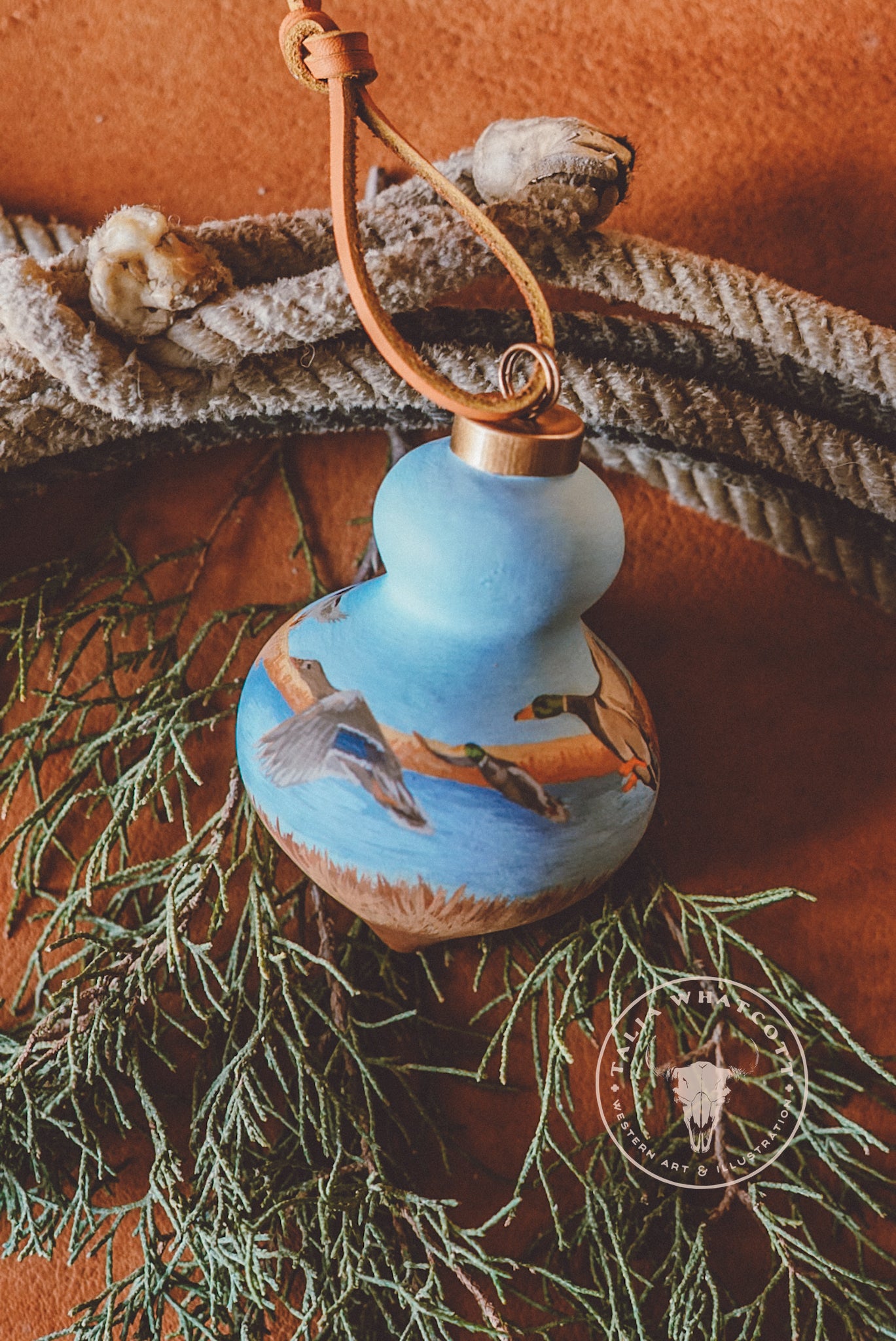 Black Lab Ceramic Ornament