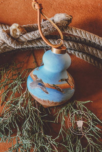 Black Lab Ceramic Ornament