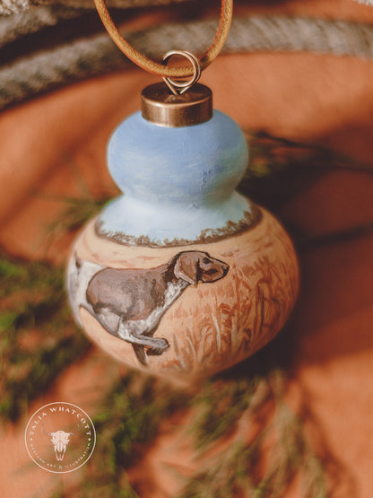 German Shorthaired Pointer Ceramic Ornament