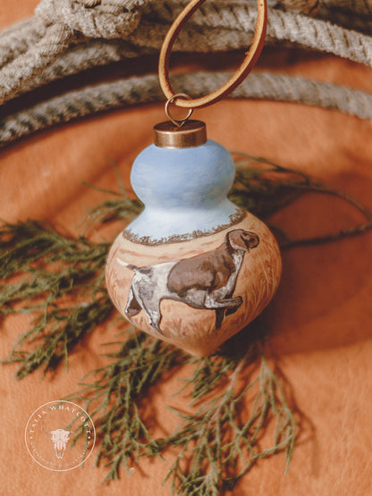 German Shorthaired Pointer Ceramic Ornament