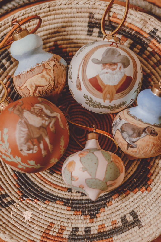 Custom Hand Painted Ceramic Ornament