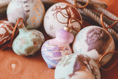 Custom Hand Painted Ceramic Ornament