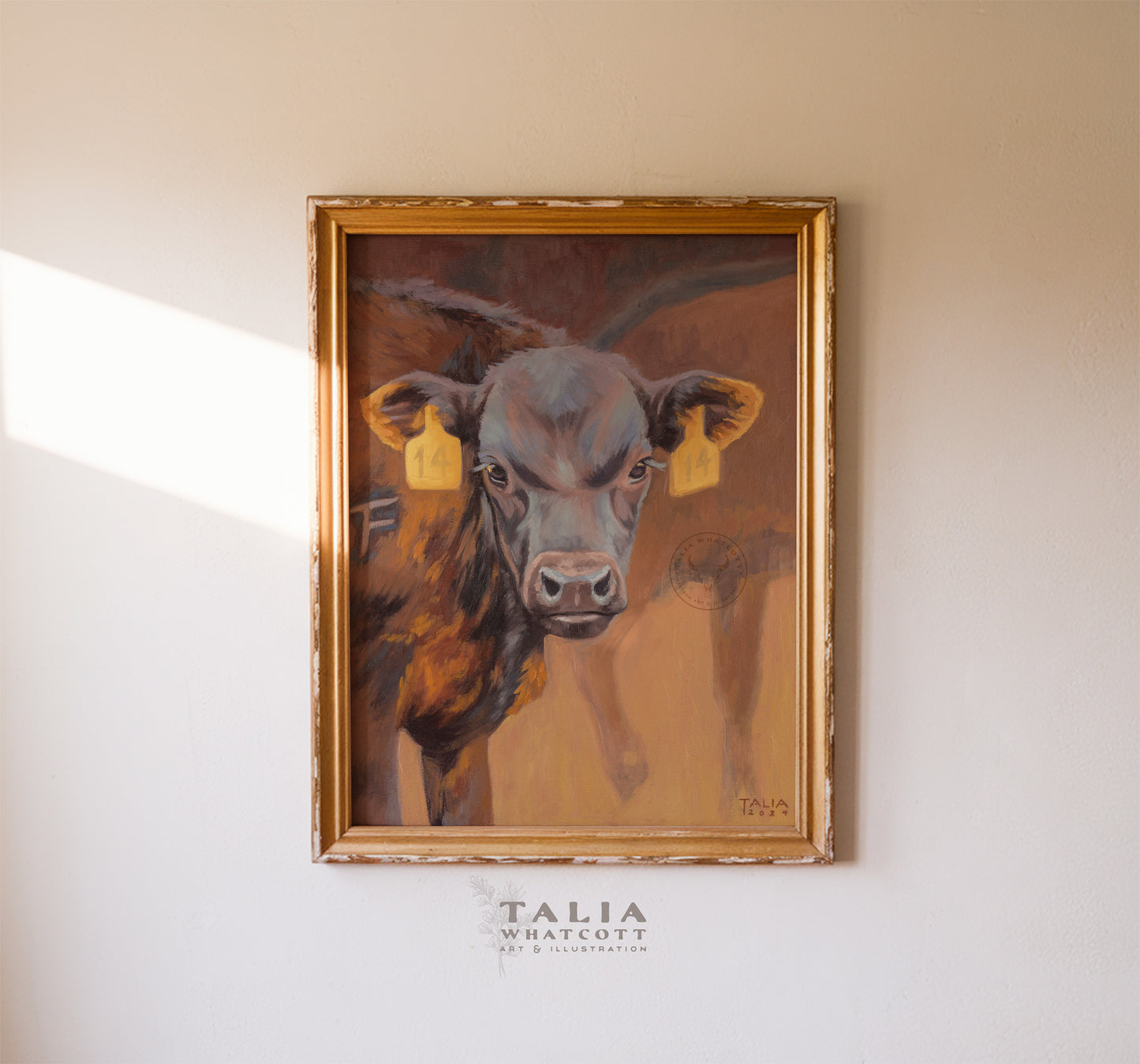 "Waiting His Turn" Premium Matte Paper Art Print