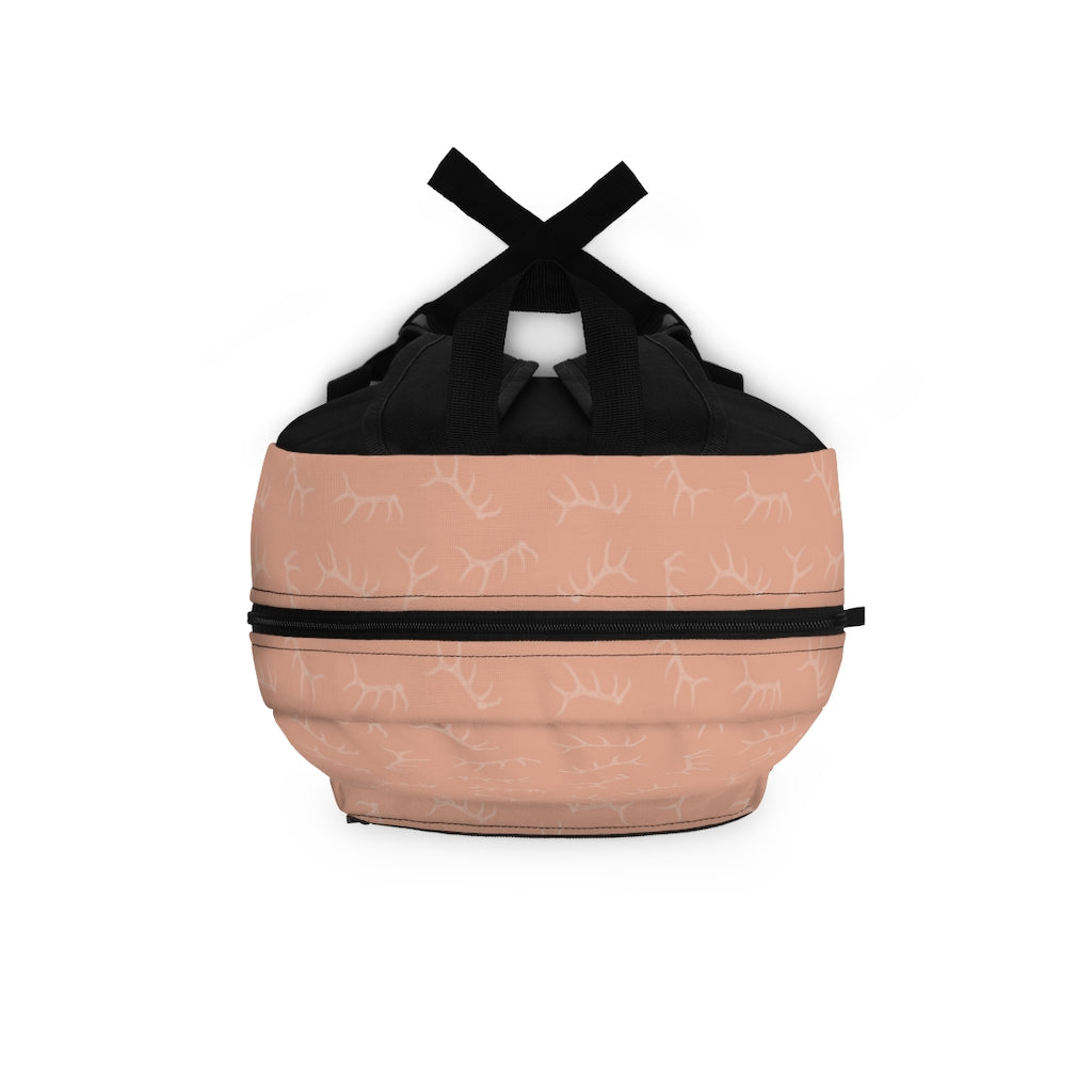 Elk Shed Backpack in Peachy Pink