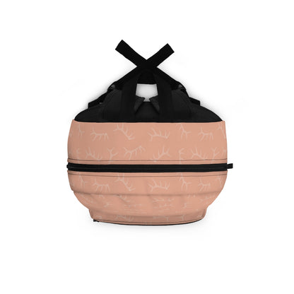 Elk Shed Backpack in Peachy Pink