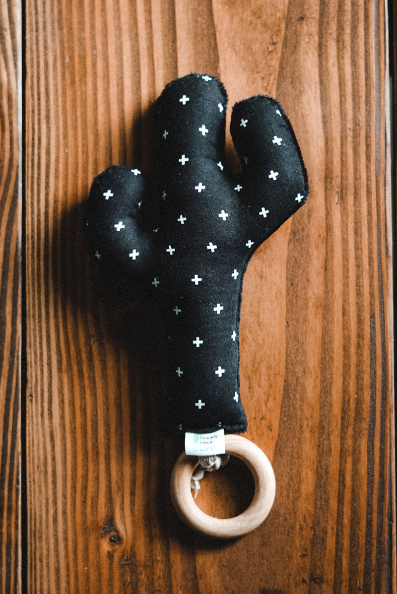 The "Chandler" Stuffed Rattle Teether