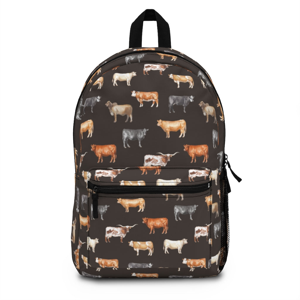 Beef Cows Backpack in Black – The Pinyon Range Mercantile