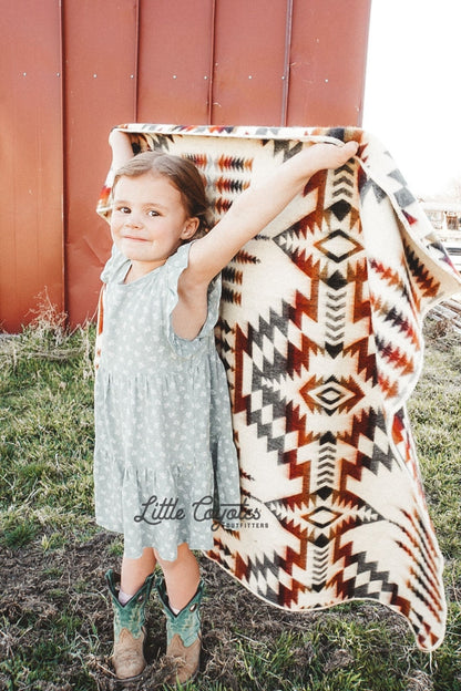 Secoya Baby Blanket in Dawn